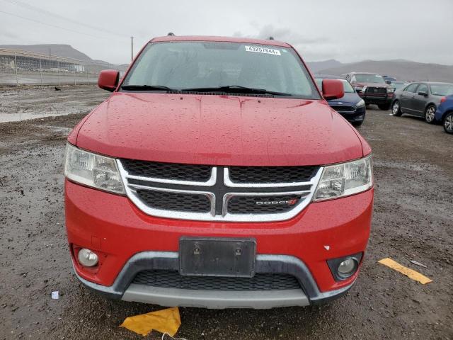 3C4PDCBBXDT587836 - 2013 DODGE JOURNEY SXT RED photo 5