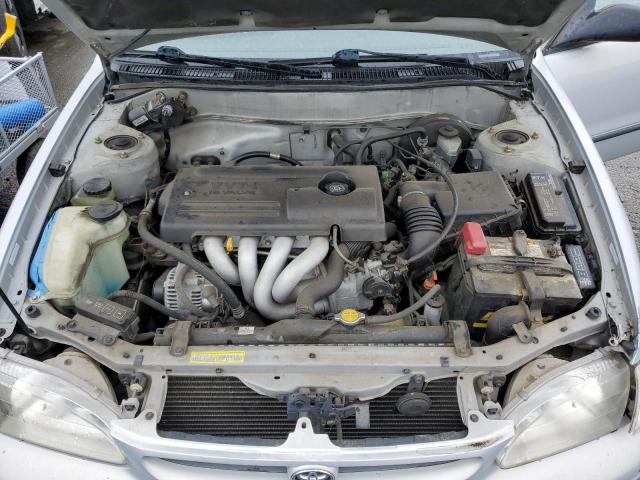 1NXBR12EXYZ382499 - 2000 TOYOTA COROLLA VE SILVER photo 11