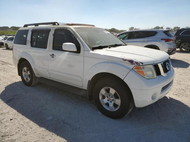 5N1AR18U17C612784 - 2007 NISSAN PATHFINDER LE WHITE photo 4