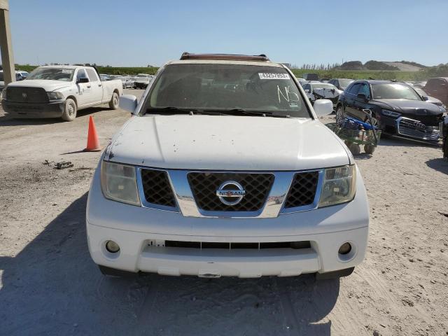 5N1AR18U17C612784 - 2007 NISSAN PATHFINDER LE WHITE photo 5