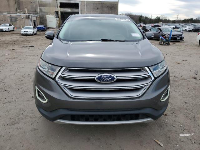 2FMPK3J99HBC58594 - 2017 FORD EDGE SEL GRAY photo 5