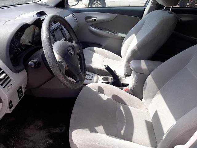 5YFBU4EE8DP217316 - 2013 TOYOTA COROLLA BASE SILVER photo 7