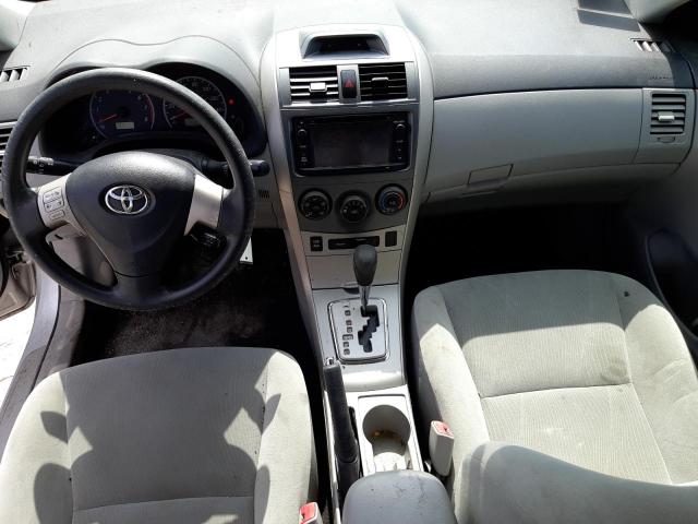 5YFBU4EE8DP217316 - 2013 TOYOTA COROLLA BASE SILVER photo 8