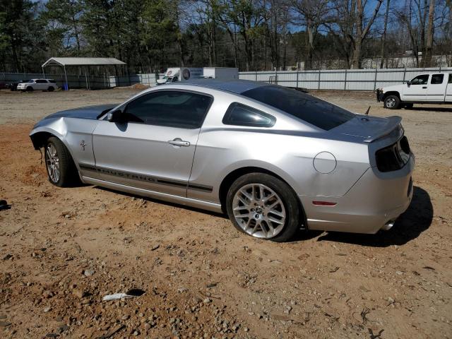 1ZVBP8AM5E5206667 - 2014 FORD MUSTANG SILVER photo 2