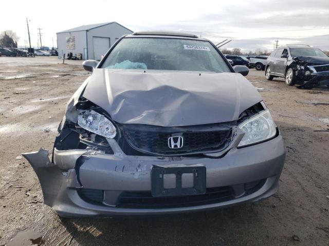 1HGEM22994L006001 - 2004 HONDA CIVIC EX SILVER photo 5