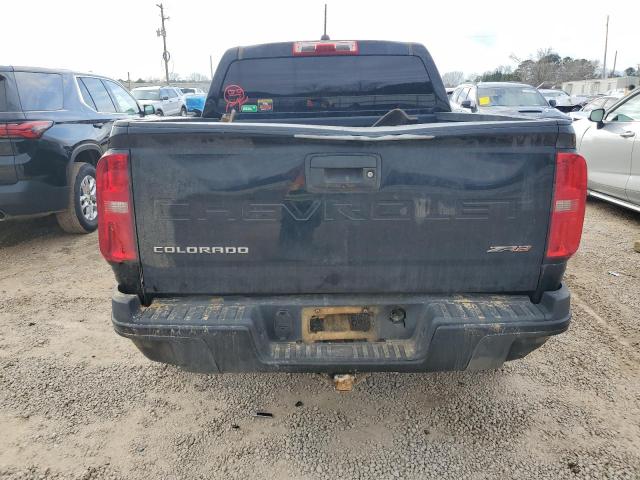 1GCPTEE18M1178081 - 2021 CHEVROLET COLORADO ZR2 BLACK photo 6