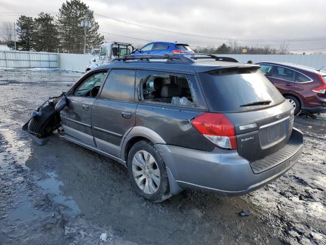 4S4BP85CX94324225 - 2009 SUBARU OUTBACK 3.0R GRAY photo 2