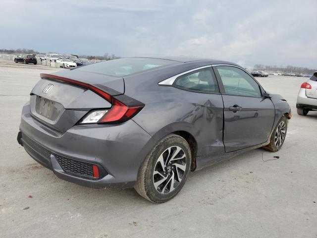 2HGFC4B02JH307822 - 2018 HONDA CIVIC LX GRAY photo 3