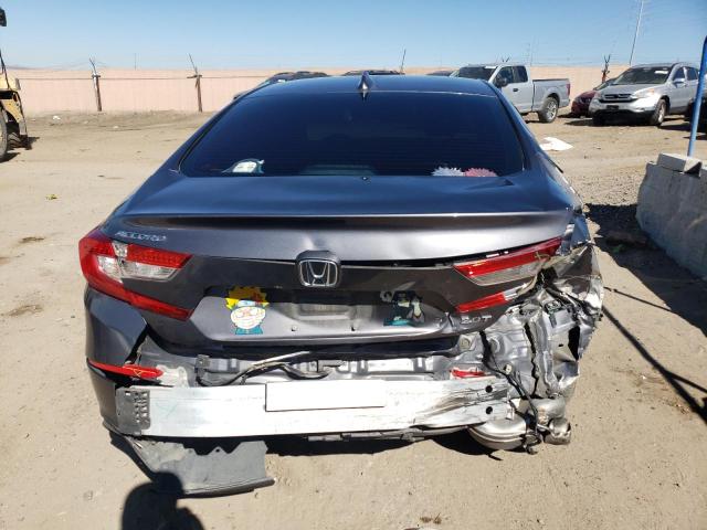 1HGCV2F52JA046357 - 2018 HONDA ACCORD EXL GRAY photo 6