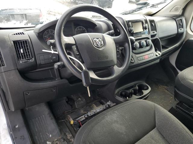 3C6TRVDG8JE156262 - 2018 RAM PROMASTER 2500 HIGH Ақ фото 8