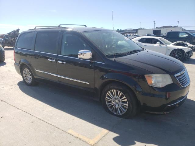 2C4RC1CG6DR607156 - 2013 CHRYSLER TOWN & COU TOURING L BLACK photo 4