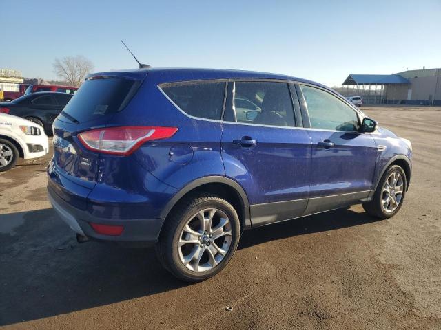 1FMCU9H90DUA09820 - 2013 FORD ESCAPE SEL BLUE photo 3