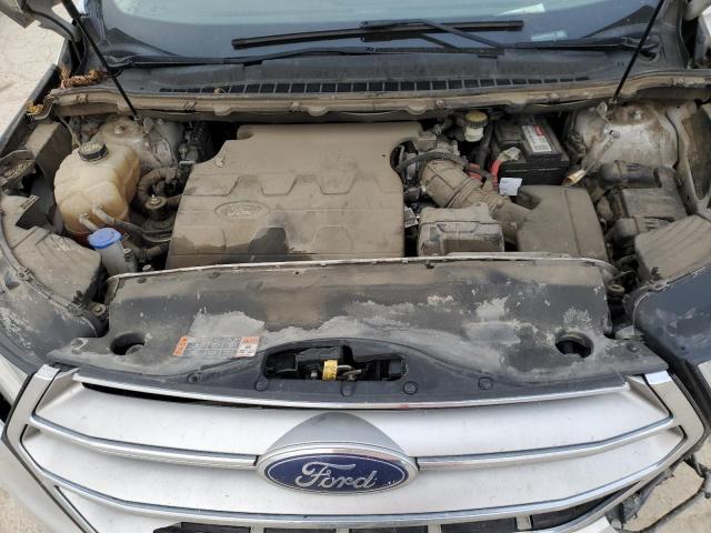 2FMTK3J81FBB45225 - 2015 FORD EDGE SEL SILVER photo 12