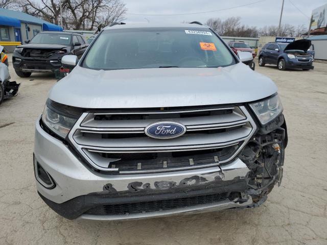 2FMTK3J81FBB45225 - 2015 FORD EDGE SEL SILVER photo 5