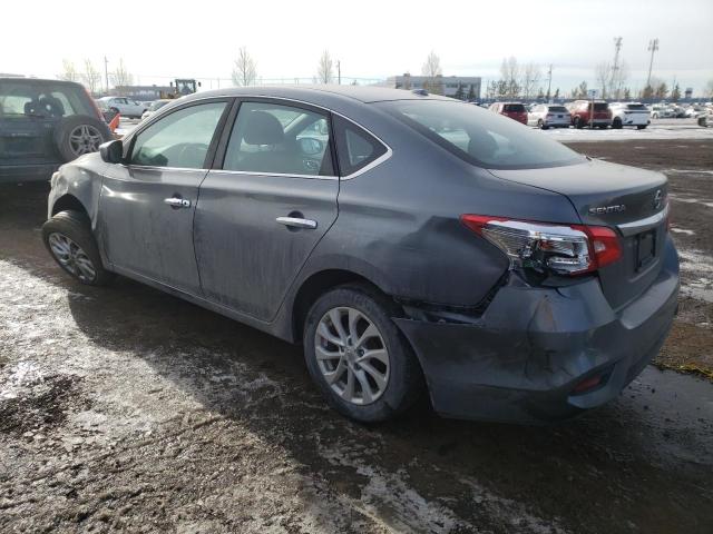 3N1AB7AP6JY251036 - 2018 NISSAN SENTRA S GRAY photo 2