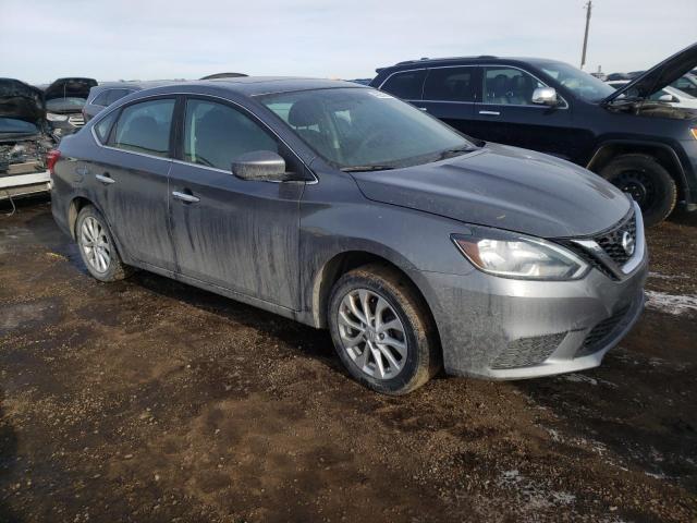 3N1AB7AP6JY251036 - 2018 NISSAN SENTRA S GRAY photo 4