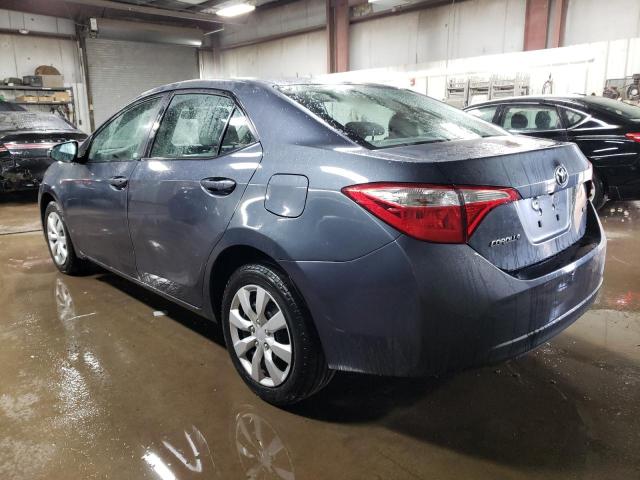 5YFBURHE7EP057018 - 2014 TOYOTA COROLLA L GRAY photo 2