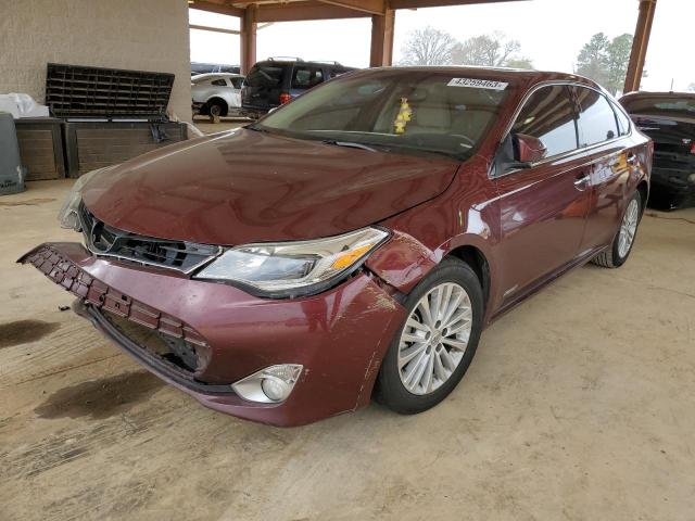 4T1BD1EB7DU014744 - 2013 TOYOTA AVALON HYBRID BURGUNDY photo 1