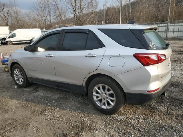 3GNAXHEV9LS546027 - 2020 CHEVROLET EQUINOX LS SILVER photo 2