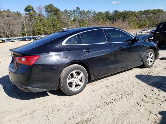 1G1ZB5ST0HF232167 - 2017 CHEVROLET MALIBU LS BLACK photo 3