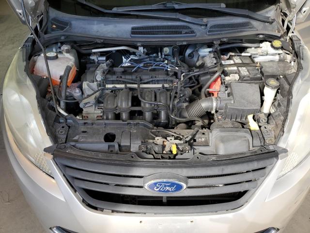 3FADP4BJ2DM218878 - 2013 FORD FIESTA SE SILVER photo 11