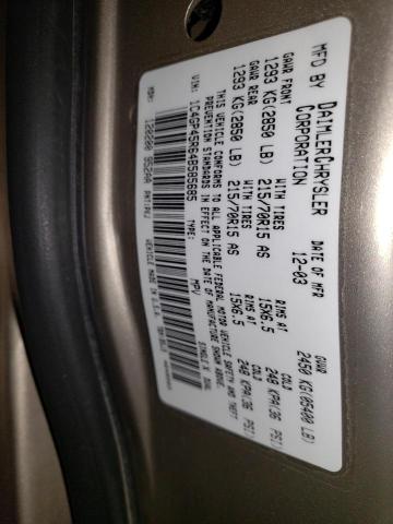 1C4GP45R64B585685 - 2004 CHRYSLER TOWN & COU 棕色 照片 12