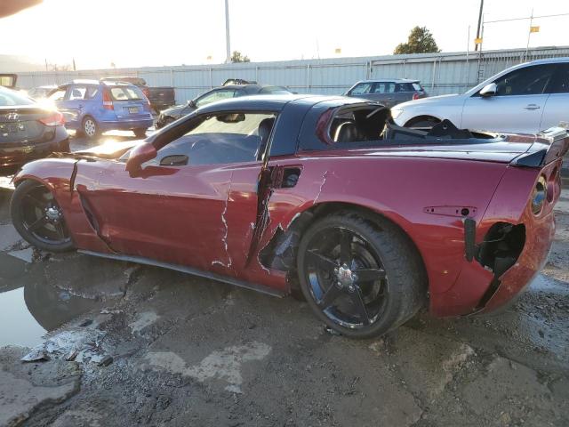 1G1YY26U075113812 - 2007 CHEVROLET CORVETTE BURGUNDY photo 2