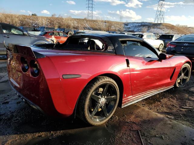 1G1YY26U075113812 - 2007 CHEVROLET CORVETTE BURGUNDY photo 3