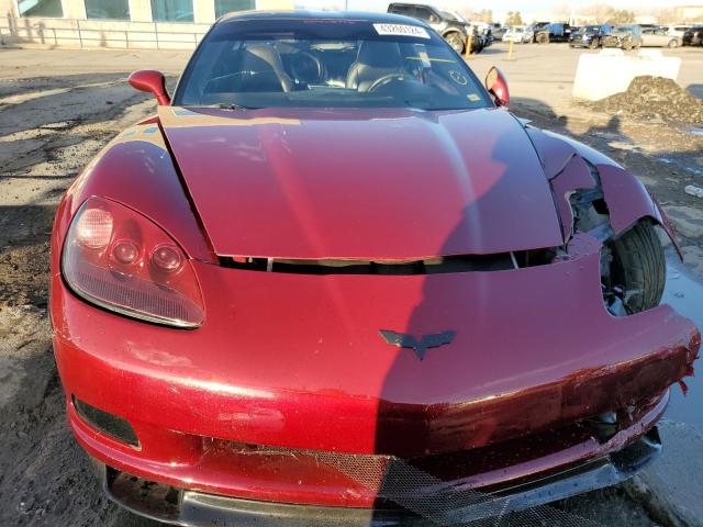 1G1YY26U075113812 - 2007 CHEVROLET CORVETTE BURGUNDY photo 5