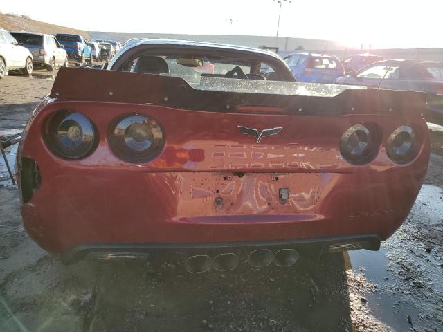 1G1YY26U075113812 - 2007 CHEVROLET CORVETTE BURGUNDY photo 6