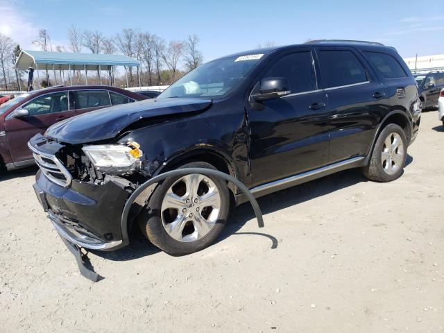 1C4RDJDG4EC484222 - 2014 DODGE DURANGO LIMITED BLACK photo 1