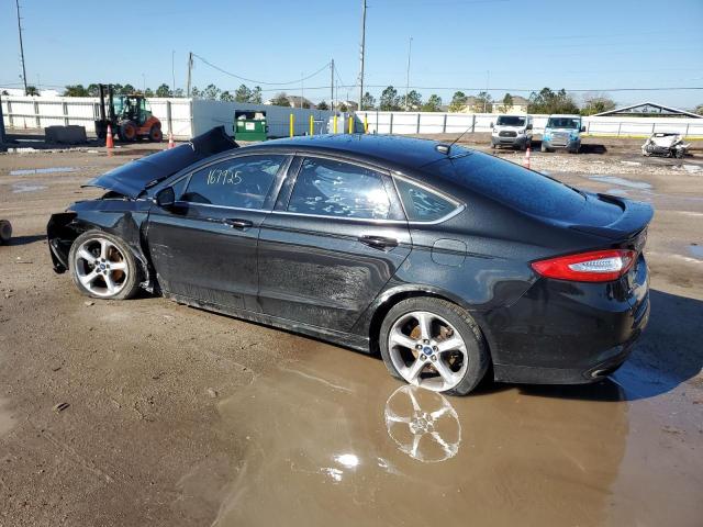 3FA6P0H93FR120110 - 2015 FORD FUSION SE BLACK photo 2