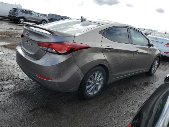 5NPDH4AE6FH607978 - 2015 HYUNDAI ELANTRA SE GRAY photo 3