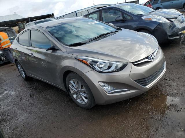 5NPDH4AE6FH607978 - 2015 HYUNDAI ELANTRA SE GRAY photo 4