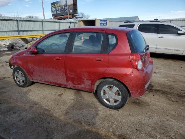 KL1TD6DE4AB092091 - 2010 CHEVROLET AVEO LS 红色 照片 2