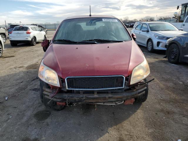 KL1TD6DE4AB092091 - 2010 CHEVROLET AVEO LS 红色 照片 5