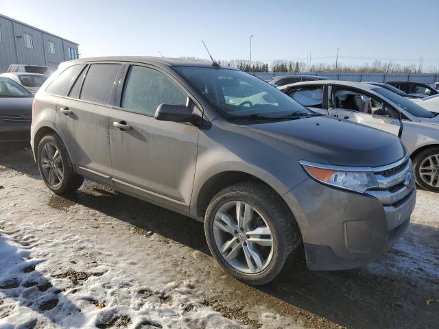 2FMDK4JC8EBB14647 - 2014 FORD EDGE SEL GRAY photo 4