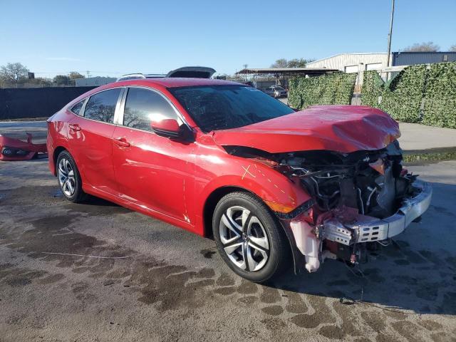 2HGFC2F55JH595328 - 2018 HONDA CIVIC LX RED photo 4