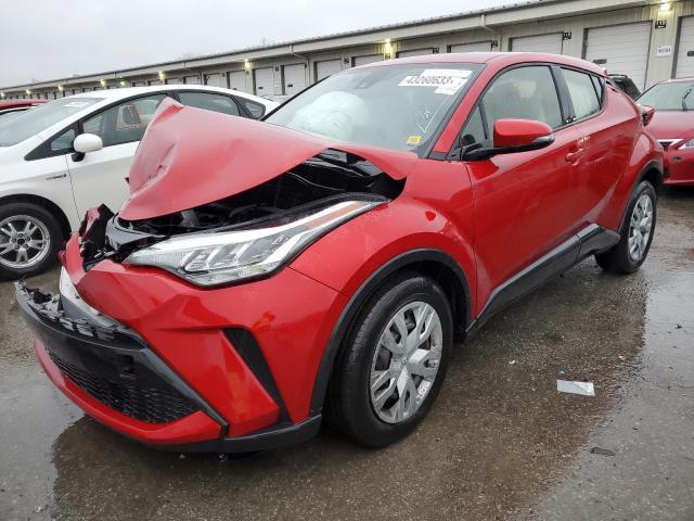 JTNKHMBX7L1066655 - 2020 TOYOTA C-HR XLE RED photo 1