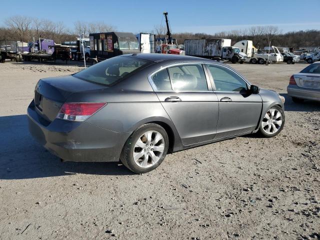 1HGCP26809A071676 - 2009 HONDA ACCORD EXL GRAY photo 3