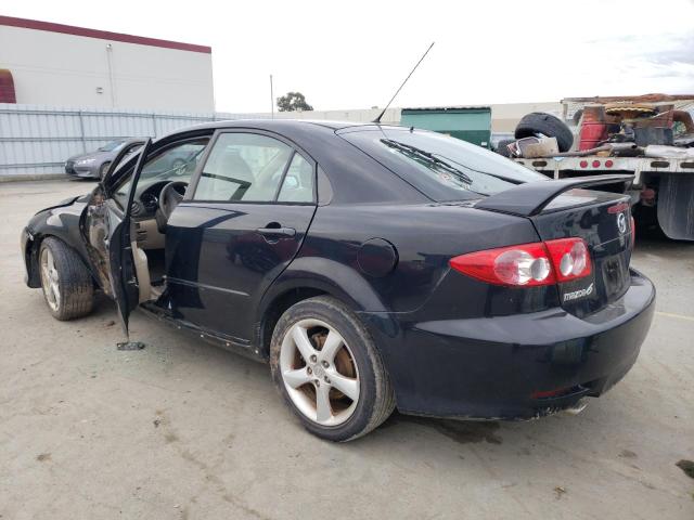 1YVFP84C745N93352 - 2004 MAZDA 6 I BLACK photo 2