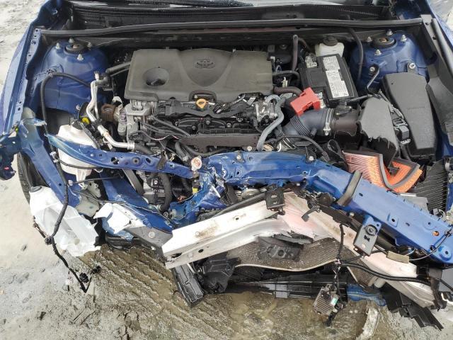 4T1T11AK8PU126606 - 2023 TOYOTA CAMRY SE NIGHT SHADE BLUE photo 11