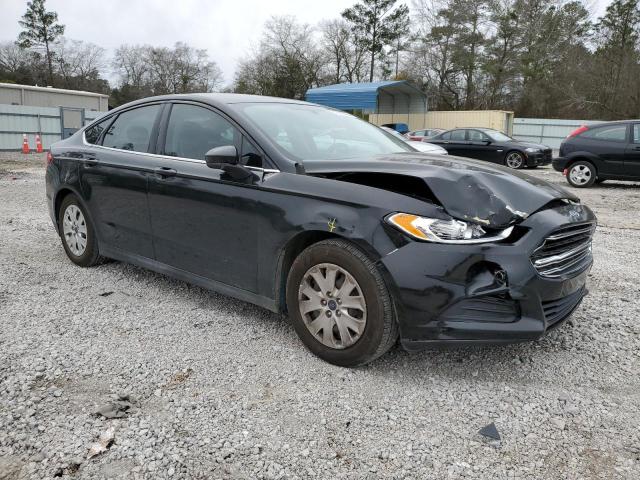 3FA6P0G73ER316336 - 2014 FORD FUSION S BLACK photo 4