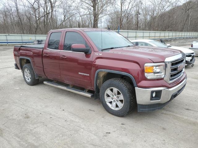 1GTV2UECXEZ387296 - 2014 GMC SIERRA K1500 SLE BURGUNDY photo 4