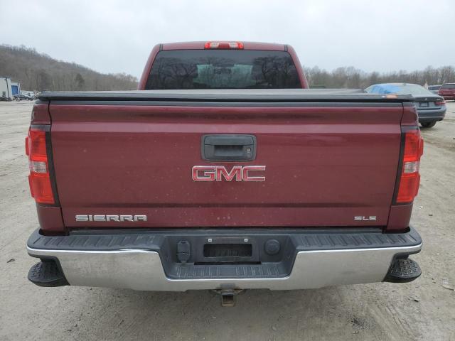 1GTV2UECXEZ387296 - 2014 GMC SIERRA K1500 SLE BURGUNDY photo 6