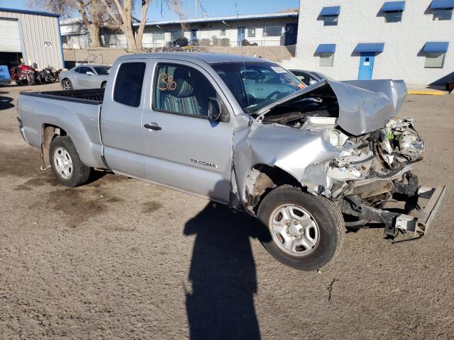 5TFTX4CN1BX006469 - 2011 TOYOTA TACOMA ACCESS CAB SILVER photo 4