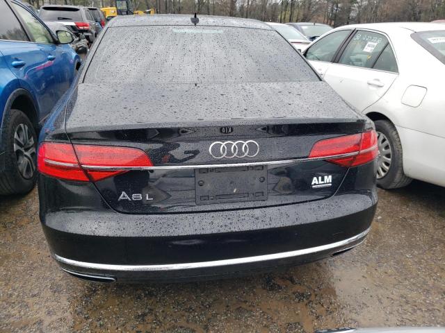 WAU34AFD5GN011362 - 2016 AUDI A8 L QUATTRO BLACK photo 6