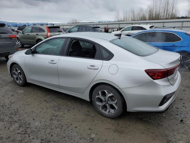 3KPF24AD7KE077441 - 2019 KIA FORTE FE SILVER photo 2