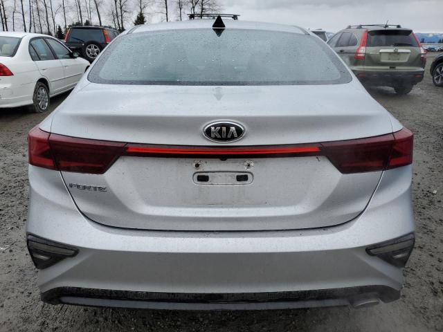 3KPF24AD7KE077441 - 2019 KIA FORTE FE SILVER photo 6