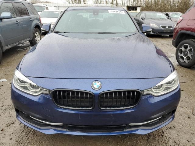 WBA8B9C50JEE83356 - 2018 BMW 330 I BLUE photo 5